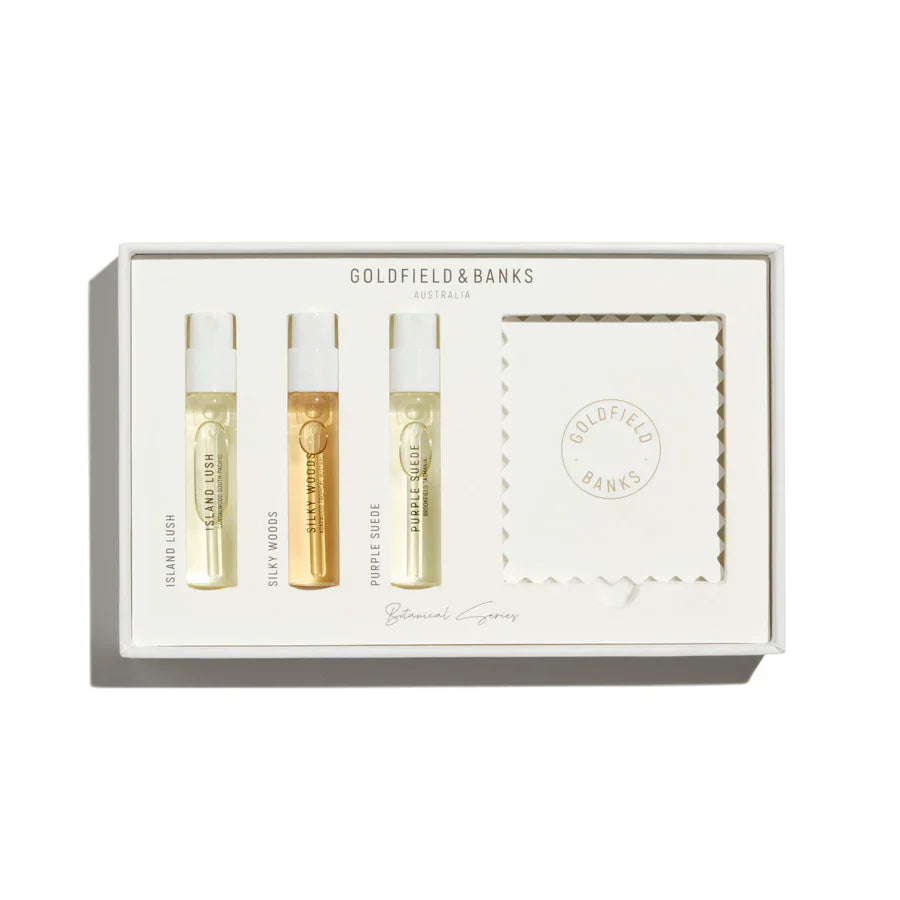Botanical Series Luxury Sample Collection (3 X 2ml) - Goldfield & Banks | Hallburg AE.