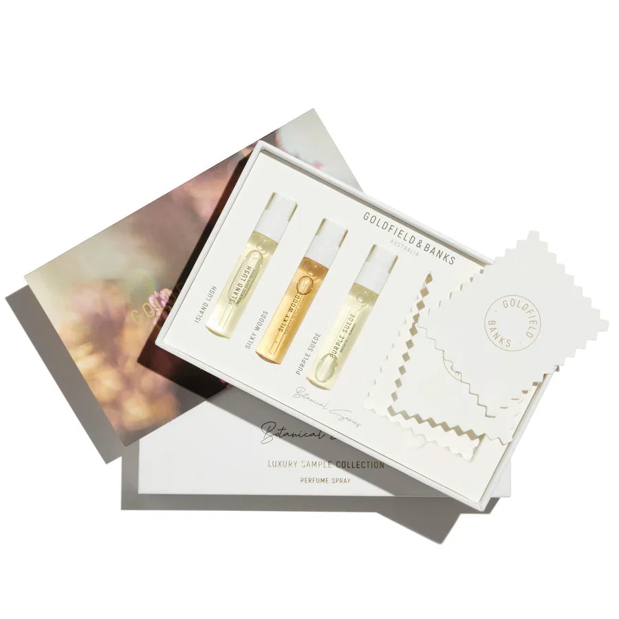 Botanical Series Luxury Sample Collection (3 X 2ml) - Goldfield & Banks | Hallburg AE.