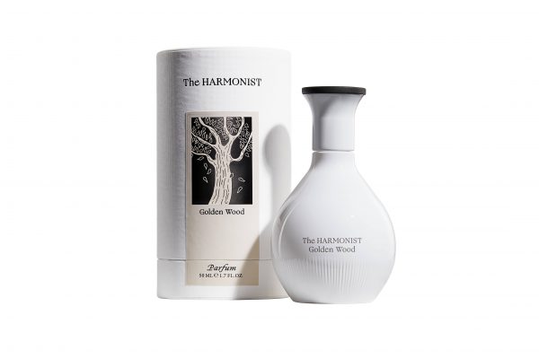 Golden Wood Parfum 50ml perfume by The Harmonist – Woody and Aromatic fragrance bottle