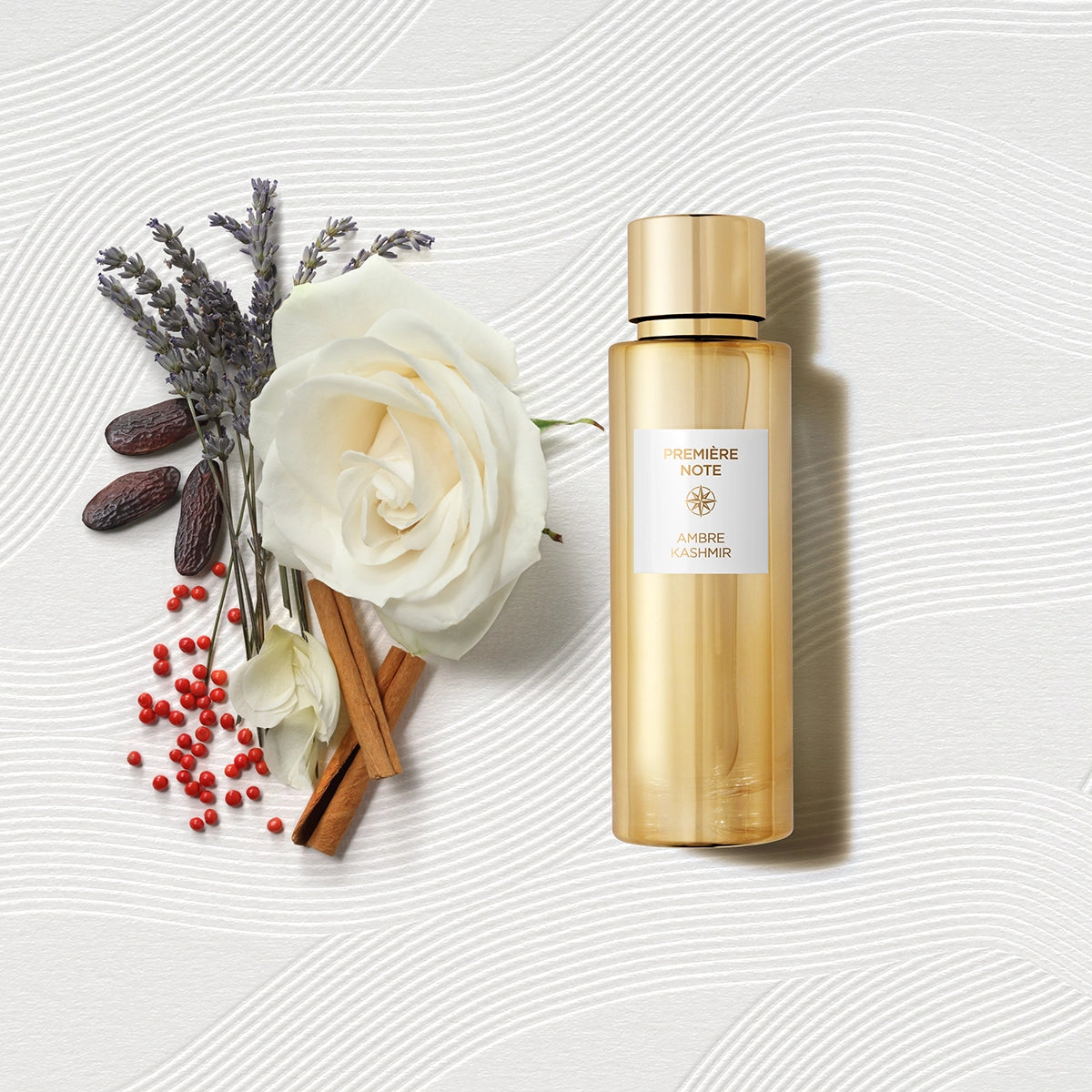 Ambre Kashmir by Première Note – A citrus-floral fragrance available at Hallburg.ae. 