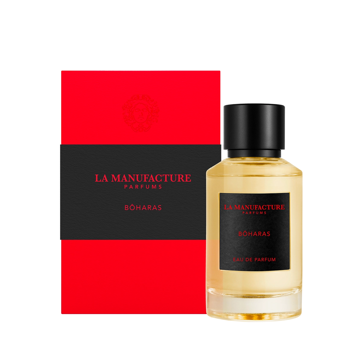 BôHaras 100ml by La Manufacture – A spicy-oriental fragrance available at Hallburg.ae." 