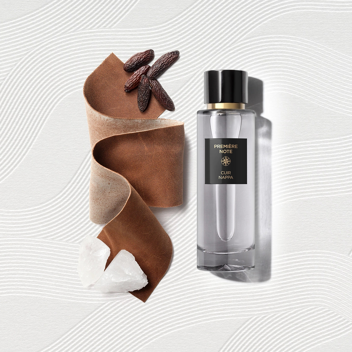 Cuir Nappa by Première Note – A floral-leathery fragrance available at Hallburg.ae. 