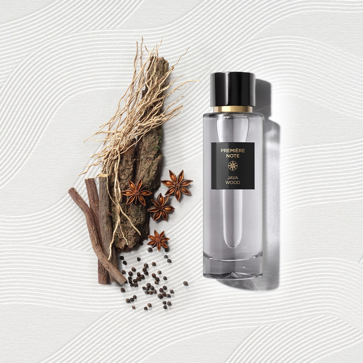 Java Wood by Première Note – A woody-spicy fragrance available at Hallburg.ae. 