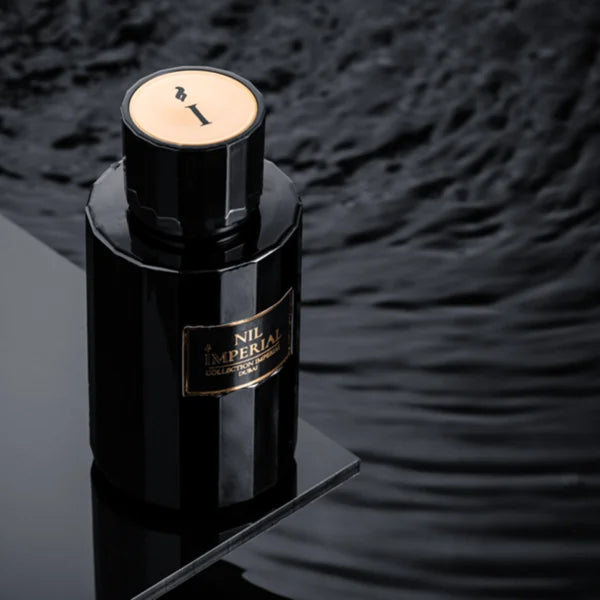 Nil Imperial by Imperial Parfums – A fresh and elegant fragrance inspired by timeless sophistication. Available at Hallburg.ae. 