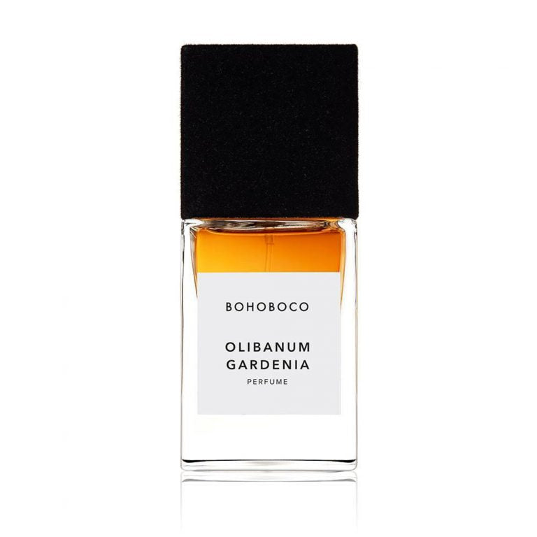 Olibanum – Gardenia Extrait de Parfum 50ml perfume by BOHOBOCO – Resinous and Spicy fragrance bottle