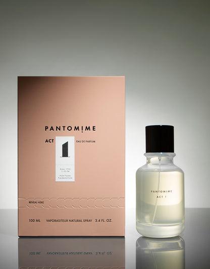 Act 1 EDP 100 ml perfume by Pantomime – Sweet and Floral fragrance bottle