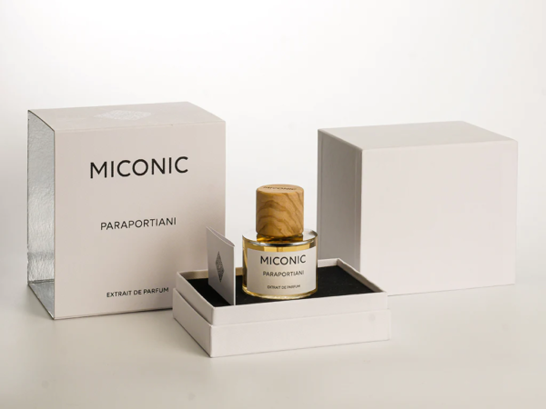 Paraportiani 50ml perfume by Miconic – Woody and Earthy fragrance bottle