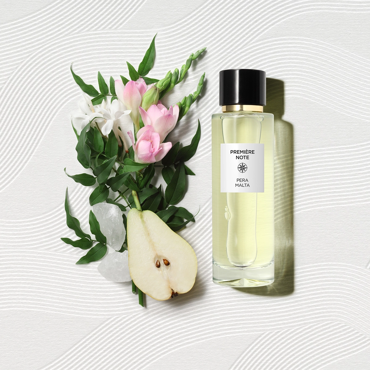 Pera Malta by Première Note – A floral-fruity fragrance available at Hallburg.ae. 