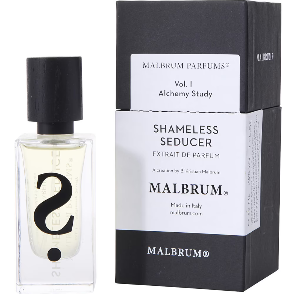 Shameless Seducer 30ml perfume by Malbrum – Spicy and Woody fragrance bottle