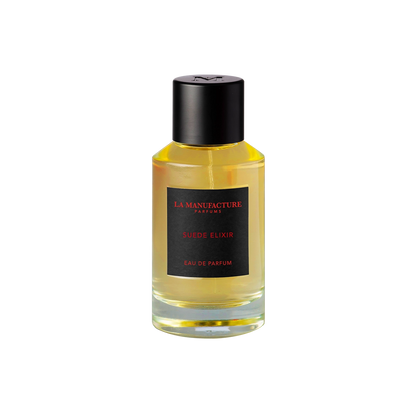 Suede Elixir by La Manufacture – A sweet-spicy fragrance available at Hallburg.ae.
