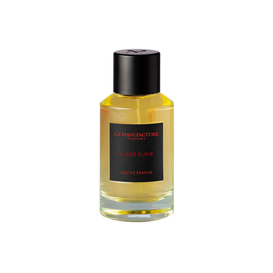 Suede Elixir by La Manufacture – A sweet-spicy fragrance available at Hallburg.ae.