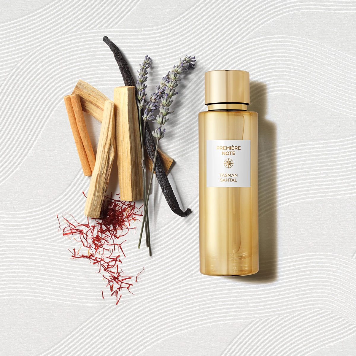 Tasman Santal by Première Note – A spicy-oriental fragrance available at Hallburg.ae. 